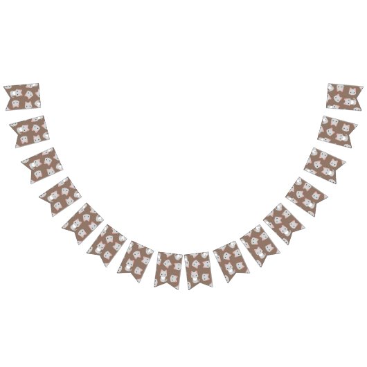 Katzenmuster Wimpelkette (Alle)