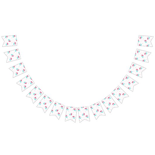 Katzenmuster Wimpelkette (Alle)