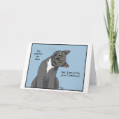 Katzenmutter Adoption Karte (Vorderseite)