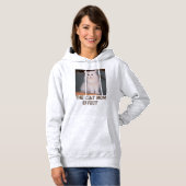 Katzenmutter Ash und brauner Text mit individuelle Hoodie (Vorne ganz)