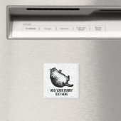 Katzenmutter bin ich, aber nur Haut und Knochen fü Magnet (In Situ (Geschirrspüler))