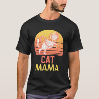 Katzenmutter Ca Vintage Achtziger Jahre Stil Katze T-Shirt