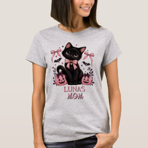 Katzenmutter Coquette Schwarze Katze, Katzenmutter T-Shirt