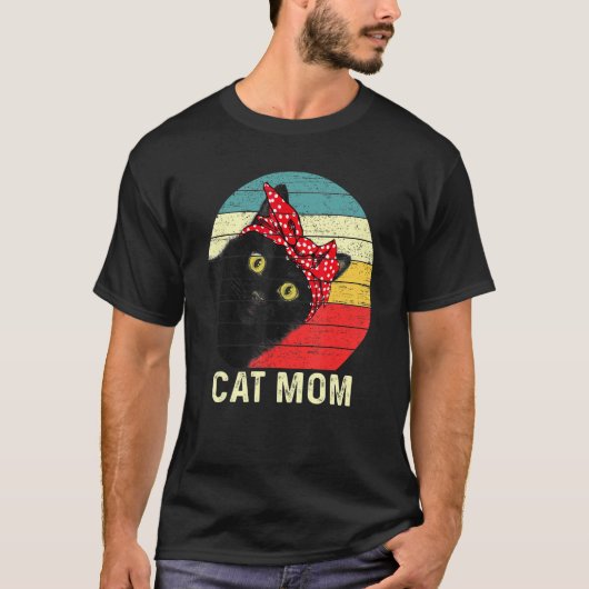 Katzenmutter für den Muttertag der Katze T-Shirt (Vorderseite)