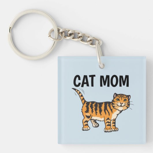 KATZENMUTTER ginger Schlüsselanhänger (Vorderseite)