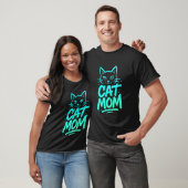 Katzenmutter-Graffiti-Typografie-Kunstwerk T-Shirt (Unisex)