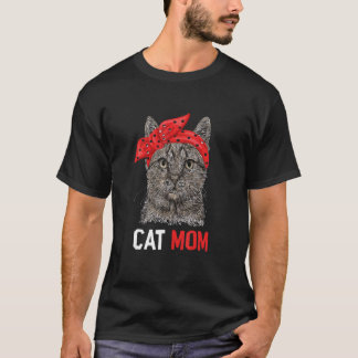 Katzenmutter Grafik Katzenbesitzer Katzenlehrer Ka T-Shirt