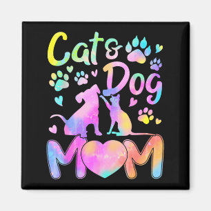 Katzenmutter Hundemutter Mädchen Frauen Muttertag Magnet