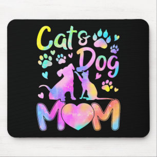 Katzenmutter Hundemutter Mädchen Frauen Muttertag Mousepad