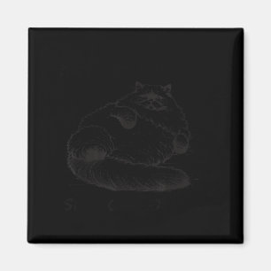 Katzenmutter, ich bin aber nur Haut und Knochen Magnet