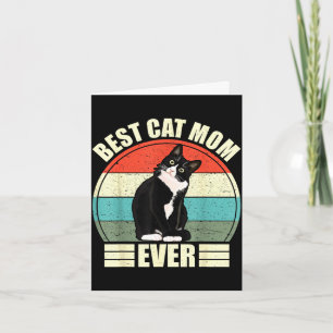 Katzenmutter jemals T-Shirt lustiger Muttertag ca Karte