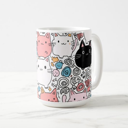 Katzenmutter Kaffeetasse (VorderseiteRechts)