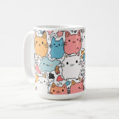 Katzenmutter Kaffeetasse (Vorderseite Links)