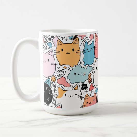 Katzenmutter Kaffeetasse (Links)