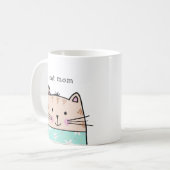 Katzenmutter Kaffeetasse (Vorderseite Links)