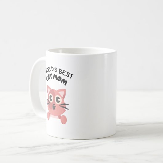 Katzenmutter Kaffeetasse (Vorderseite Links)