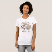 Katzenmutter Kätzchen Erstes Muttertag Pastell Reg T-Shirt (Vorne ganz)