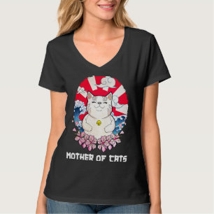Katzenmutter Katze  Katzenmama Kätzchen Katzenvate T-Shirt