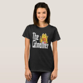 Katzenmutter Katzenmama Futter Katzenmutter Kitty T-Shirt (Vorne ganz)