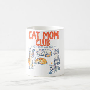 Katzenmutter, Katzenmama Kaffee, Lustige Katzenlie Kaffeetasse