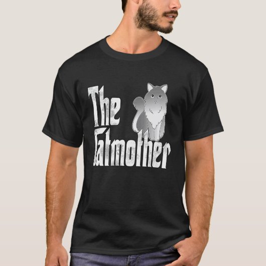 Katzenmutter Katzenmama Katzen Mutter Kitty Mama T-Shirt (Vorderseite)