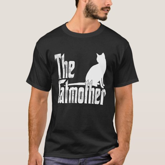 Katzenmutter Katzenmama Katzen Mutter Kitty Mama T-Shirt (Vorderseite)