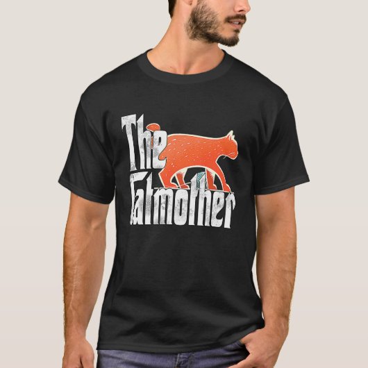 Katzenmutter Katzenmama Katzen Mutter Kitty Mama T-Shirt (Vorderseite)