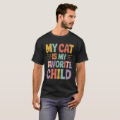 Katzenmutter Katzenvater T-Shirt (Vorne ganz)