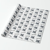 Katzenmutter-Lorikat-Wasserfarbmuster Geschenkpapier (Ungerollt)