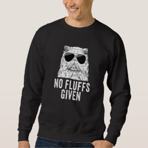 Katzenmutter Perserkatze Vater ohne Flausch gegebe Sweatshirt