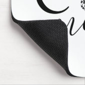 Katzenmutter Pfotenabdruck Mousepad (Ecke)