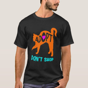 Katzenmutter rettete Tiere Tierrettung Rette Katze T-Shirt