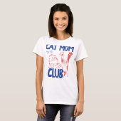 Katzenmutter-Shirt T-Shirt (Vorne ganz)