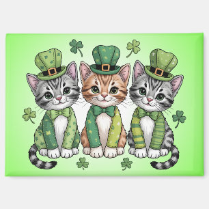 Katzenmutter St. Patricks Tag Design-47474 Magnet