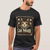Katzenmutter – Stolz Feline Mutterliebe Tee (Vorderseite)