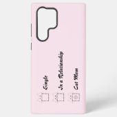 Katzenmutter Süße Katze Rosa Samsung Galaxy Hülle (Rückseite)