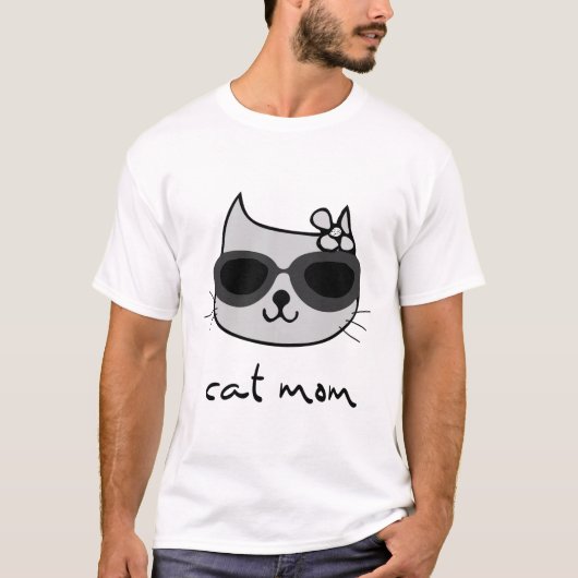 Katzenmutter T-Shirt (Vorderseite)