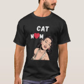 Katzenmutter T-Shirt (Vorderseite)