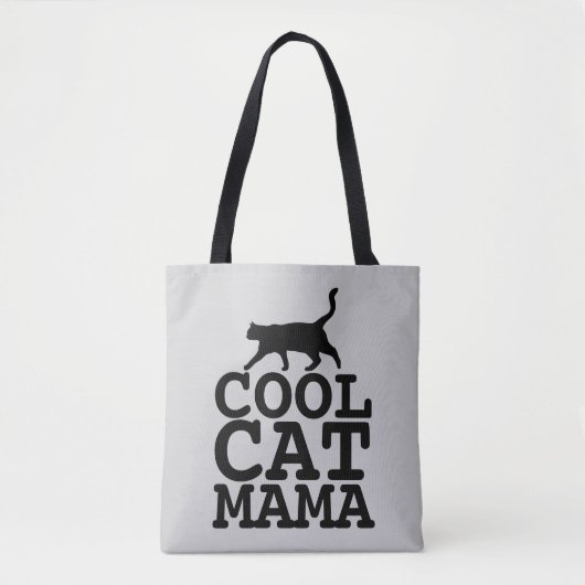 KATZENMUTTER T-Shirts, COOLE KATZENMAMA Tasche (Vorderseite)