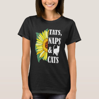 Katzenmutter Tats Nickerchen & Katzen Kätzchen Son T-Shirt