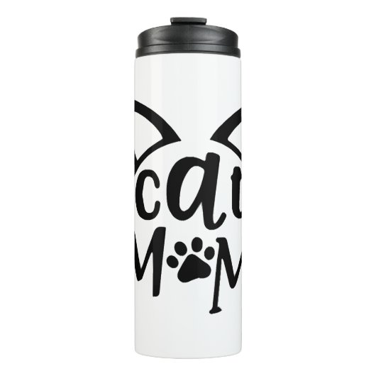 Katzenmutter Thermosbecher (Vorderseite)