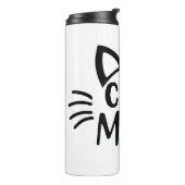 Katzenmutter Thermosbecher (Nach links gedreht)