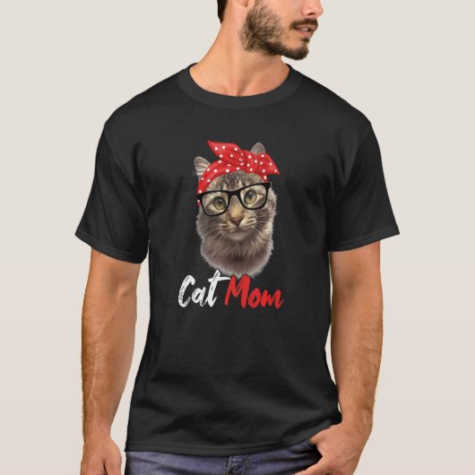 Katzenmutter zum Muttertag für Katzen T-Shirt (Vorderseite)