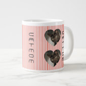 Katzenmutter zwei Foto Tasse (Vorderseite Rechts)