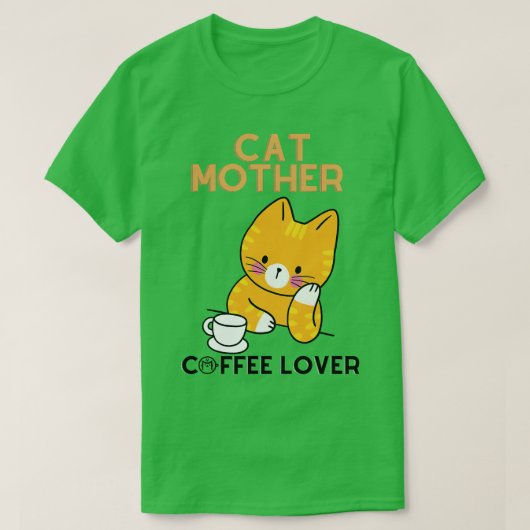 Katzenmütterkaffeeblover 2 T-Shirt (Design vorne)