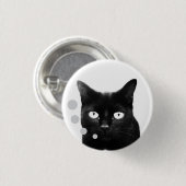Katzennachricht Button (Vorne & Hinten)