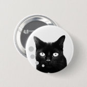 Katzennachricht Button (Vorne & Hinten)