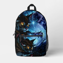 Katzennacht Bedruckter Rucksack