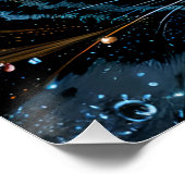 Katzennacht Poster (Ecke)