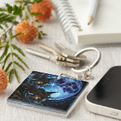 Katzennacht Schlüsselanhänger (Vorderseite rechts)